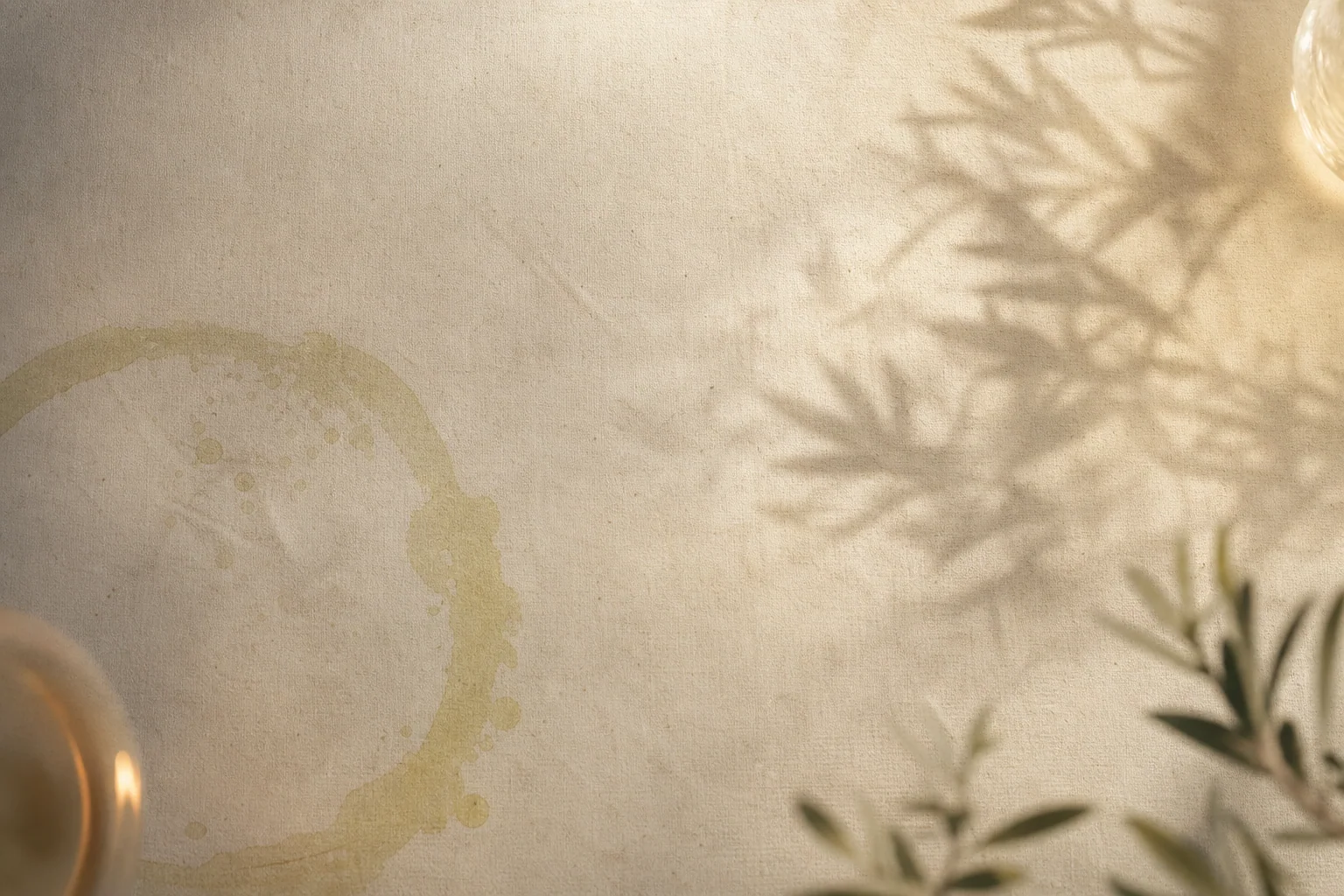 Texture di lino con luce calda